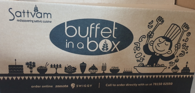 Buffet in a Box - Sattvam - Bengaluru